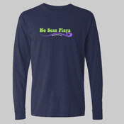 No Seas Playa Navy L/S GRN/PUR